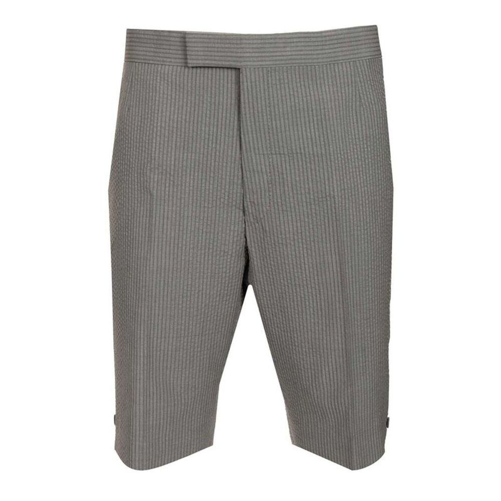 Thom Browne Men Seersucker Shorts